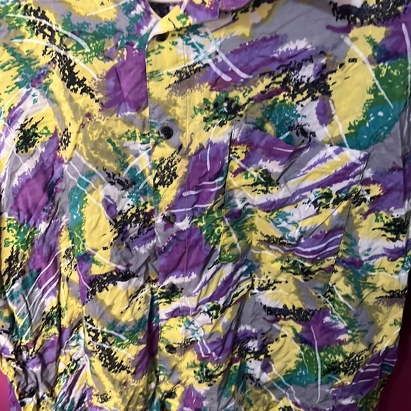 CREATIVE EDGE CRAZY WAVY SHIRT IDEAL FOR FESTIVALS SIZE XL - Picture 2 of 4